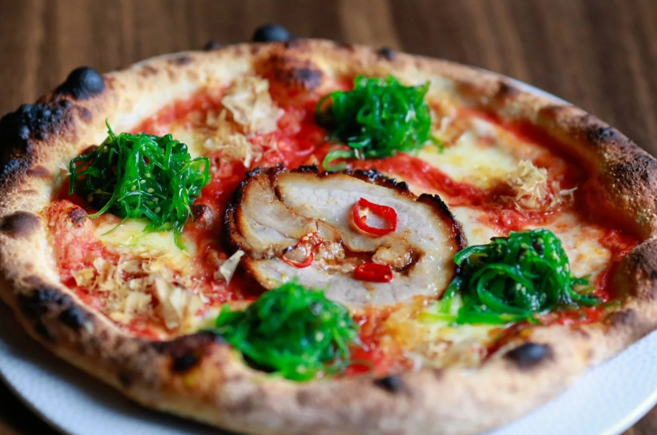 Pizza Chashu, fot. Jemy w Łodzi