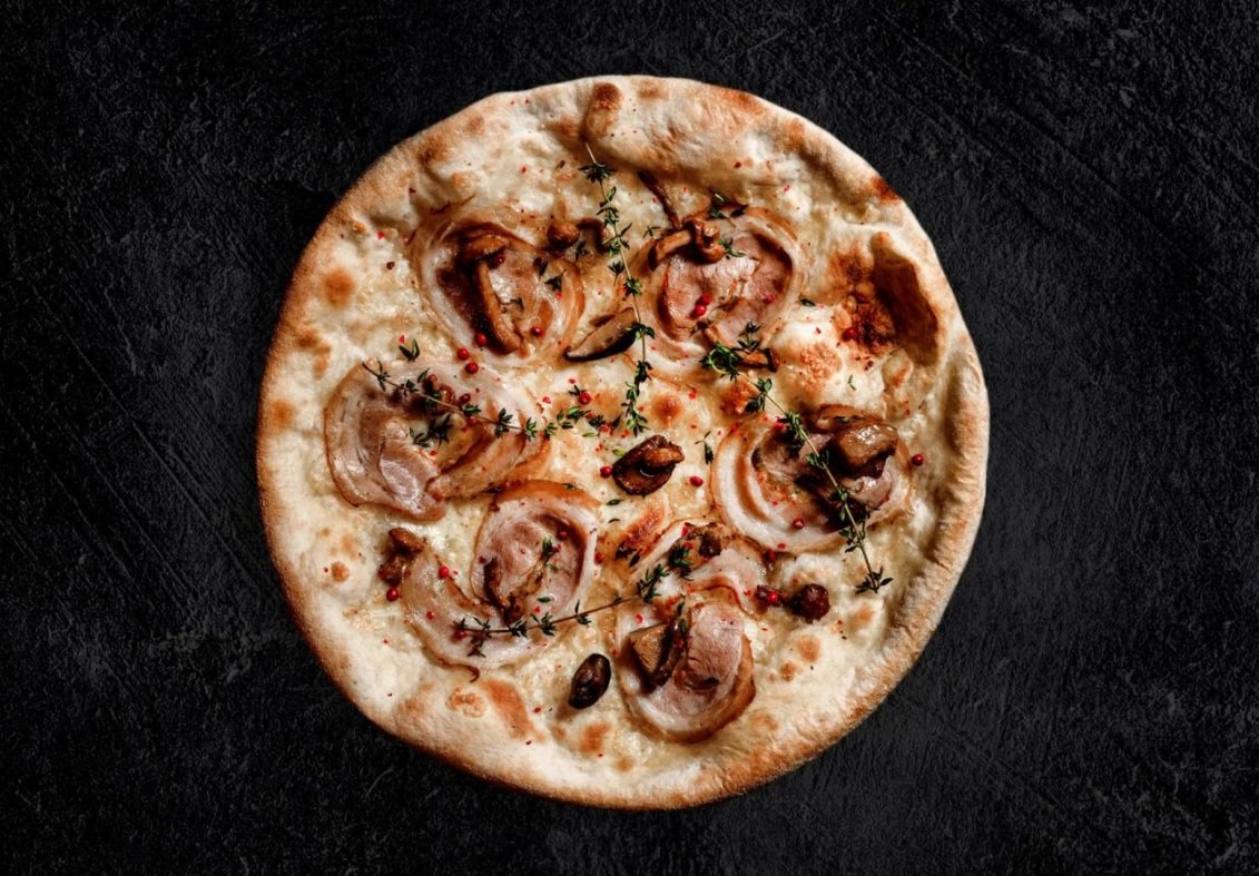 Pizza Porchetta di Bosco, fot. Jemy w Łodzi