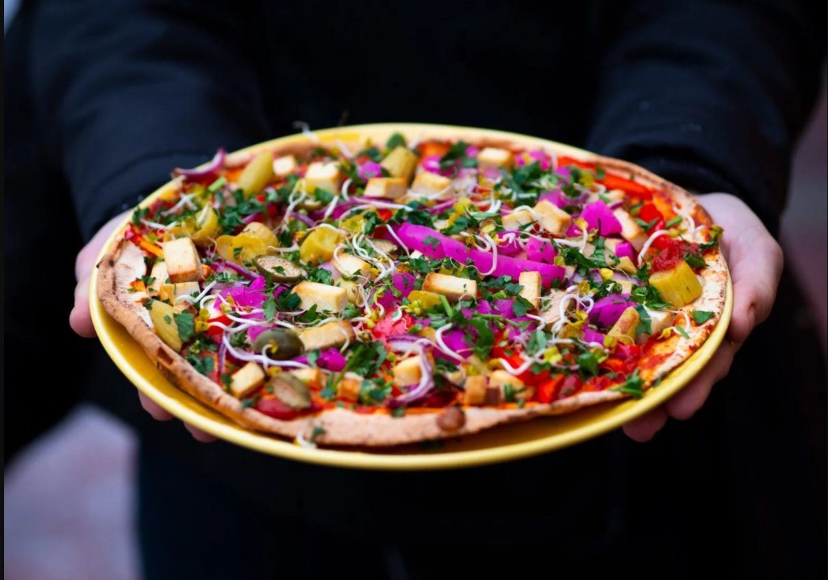 Pizza Hamra Wege, fot. Jemy w Łodzi